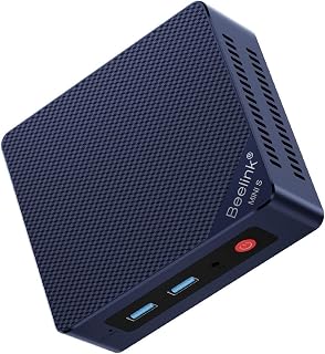 Beelink MINI S12 Mini PC, 12th Gen Intel Alder Lake N95 3.4GHz Processor Mini Computer Windows11 Home, 8G DDR4 RAM 256GB SSD Mini Office Desktop PC, 4K Dual Display HDMI/USB3/2.5G LAN