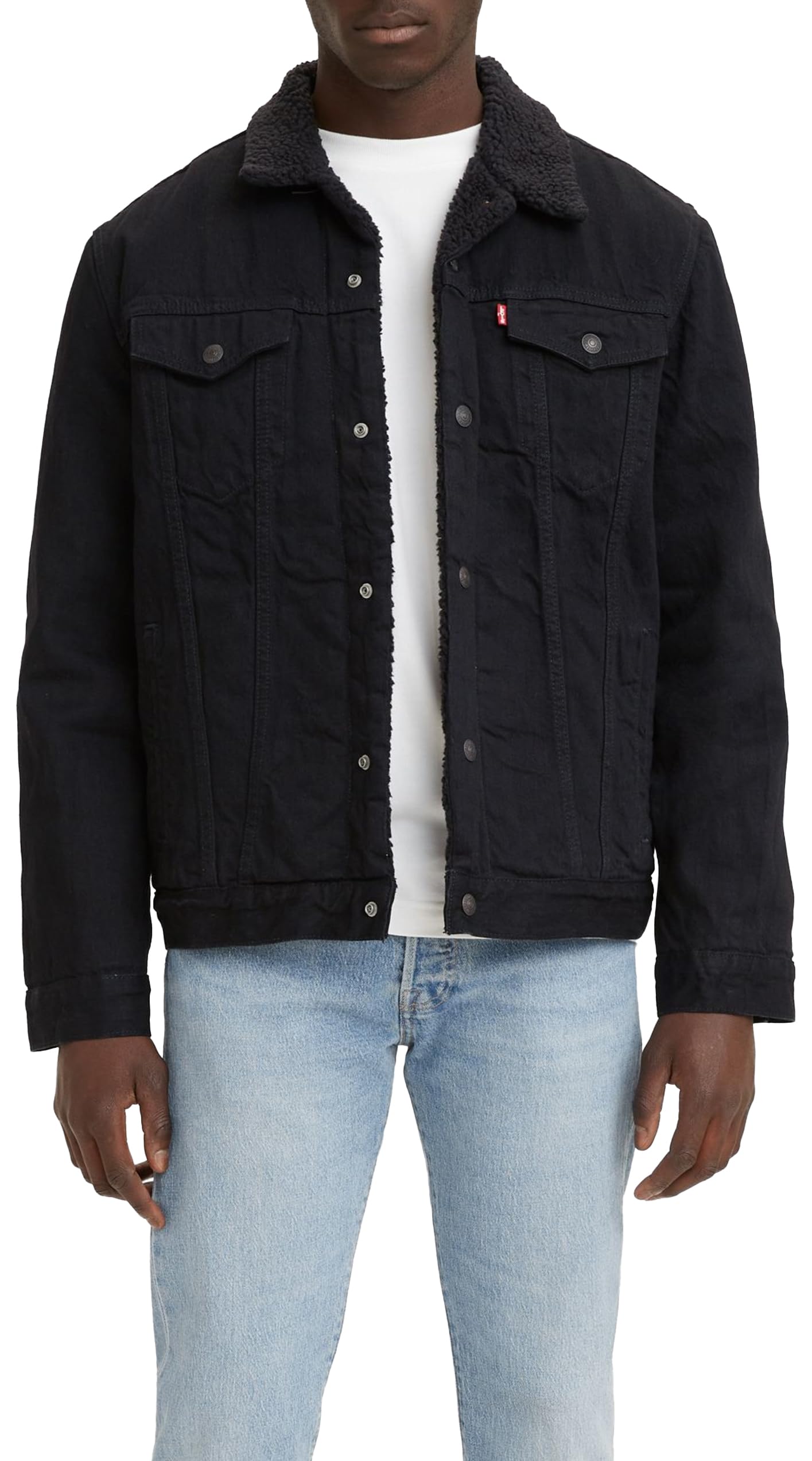 Levi's Men's Sherpa Trucker Jacket Denim Jacket