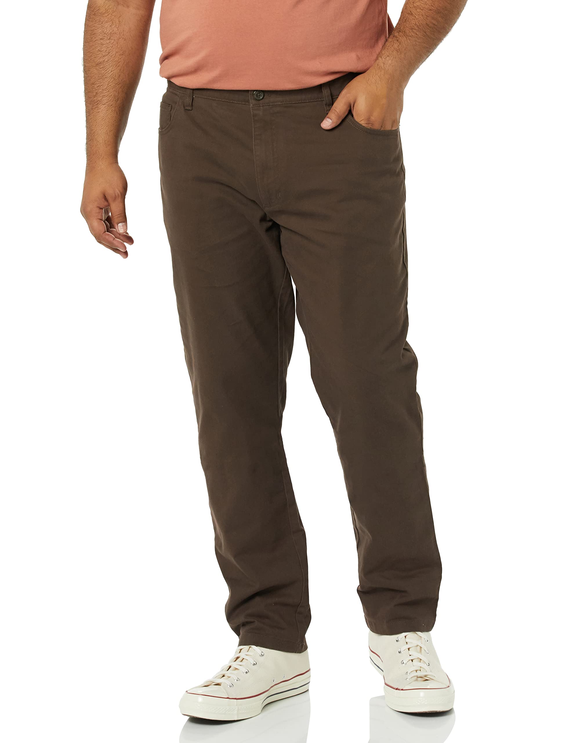 Amazon Essentials Men's Skinny Fit 5-Pocket Comfort Stretch Chino Pants