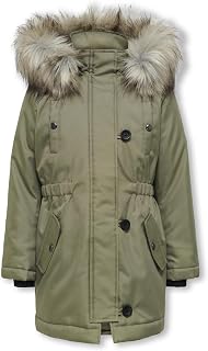 ONLY Onliris Women's Fur Winter Parka Cc Otw Jacket (Pack of 1)