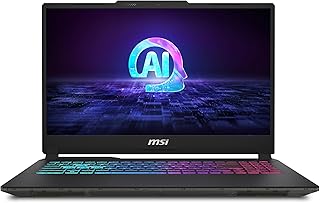 MSI Cyborg 15 Gaming Laptop | Intel Core Ultra 7 155H | NVIDIA GeForce RTX 4050 | 15.6" FHD 144Hz Screen| 16GB RAM | 512GB SSD | Windows 11 Home | Translucent Black