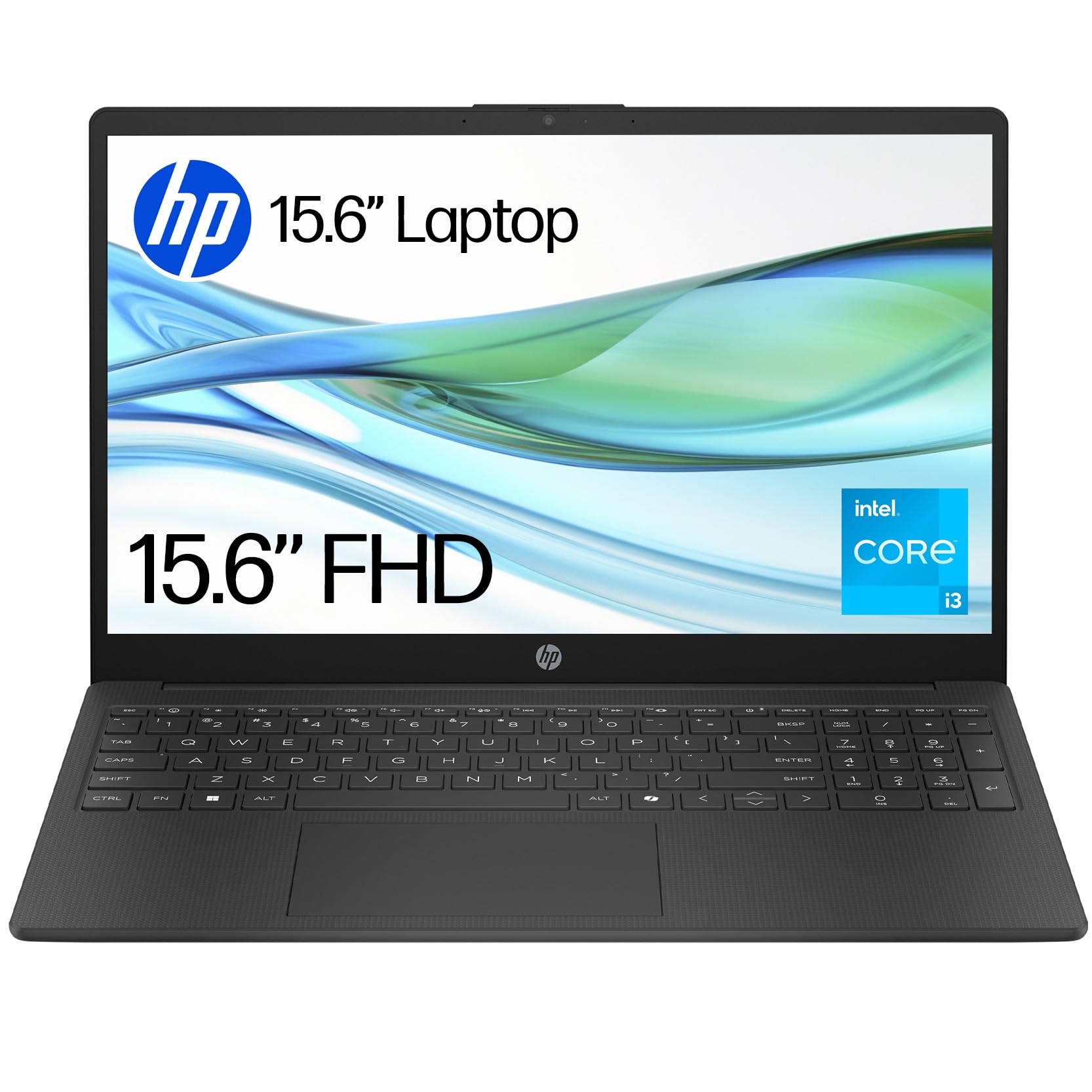 HP 15.6” Laptop | Intel Core i3-N305 | 8GB RAM | 256GB SSD | Full HD | Anti-glar