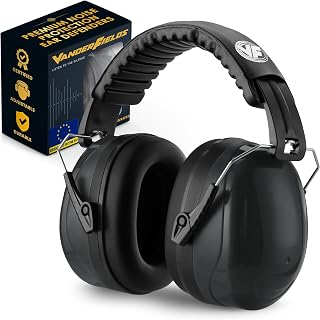 Vanderfields Adult 33dB Anti-Noise Helmets, Noise Cancelling Helmets, Soundproof Helmets for Study, Noise Isolating Headphones, Hearing Protector, for Work, Construction, Shooting Sports
