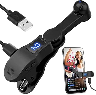 Auto Clicker for Smart Phone, Phone Screen Tapper 107-Speed for Tiktok, iPhone iPad Apps, Fast Click Simulation Finger Continuous Click for Game, Live Broadcasts Likes, Lightning Deal, Reward Task (Black)