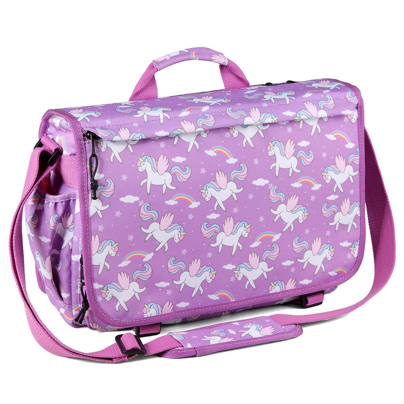 VASCHY Messenger Bag for Men,Work Bag Satchel Women Crossbody Shoulder Bag