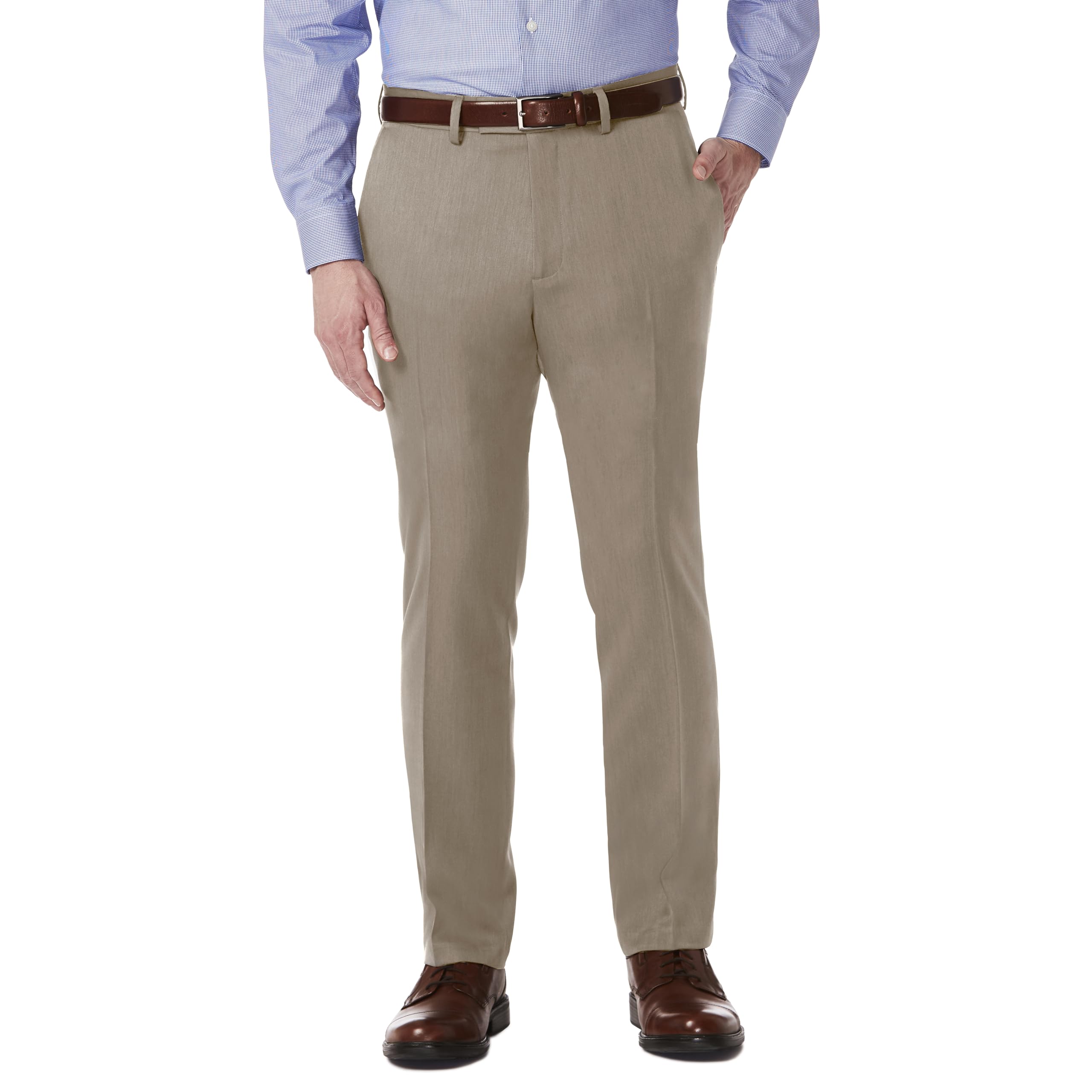 Kenneth Cole Reaction Mens Slim Fit Heather Dress Pant