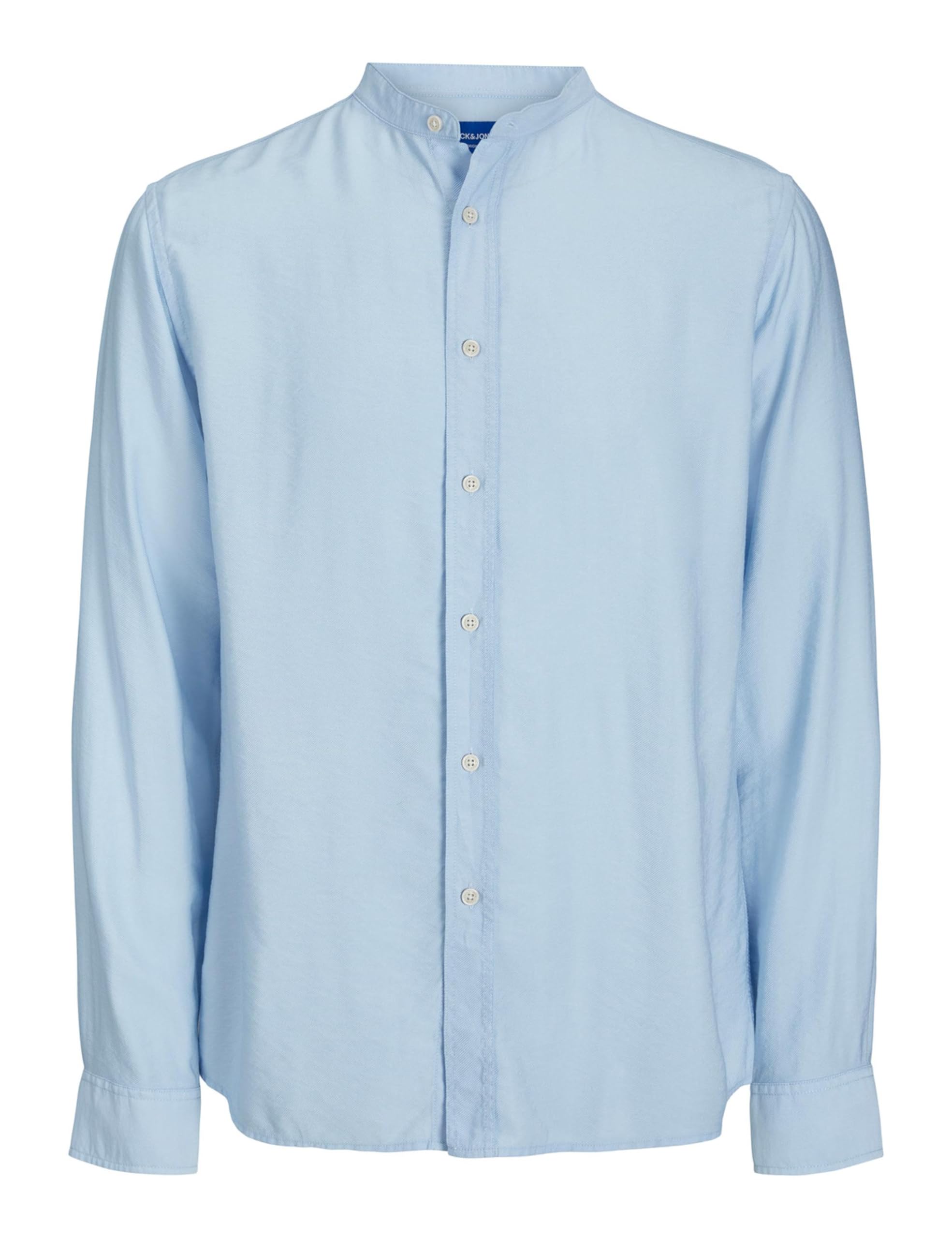JACK & JONES Jormarshall Band Shirt Ls Camicia a maniche lunghe Uomo