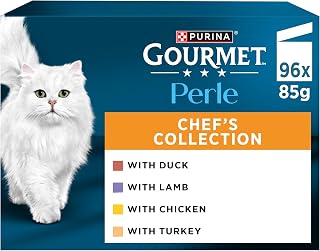 GOURMET Perle Country Medley Fillets in Jelly Wet Cat Food Pouches 96x85g