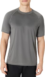 Amazon Essentials UPF 50 Men's Swimming T-Shirt with Short Sleeves and Quick-Drying