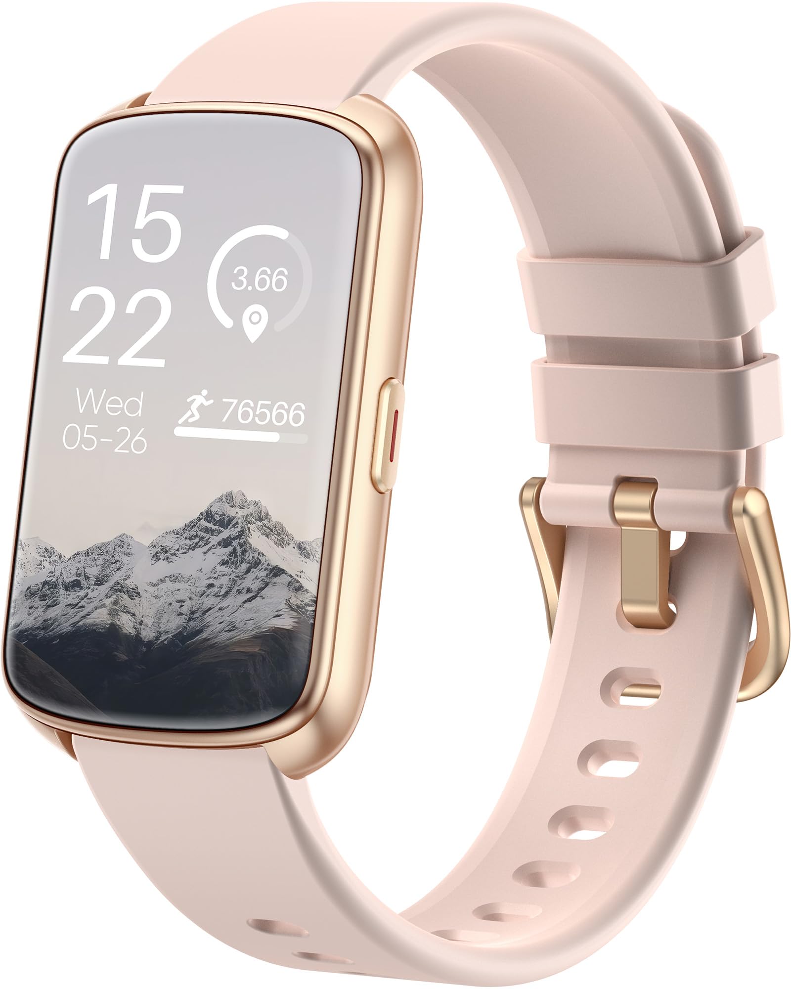 Fitness Tracker, Smart Watch for Women Men with 24/7 Heart Rate/Blood Pressure/B