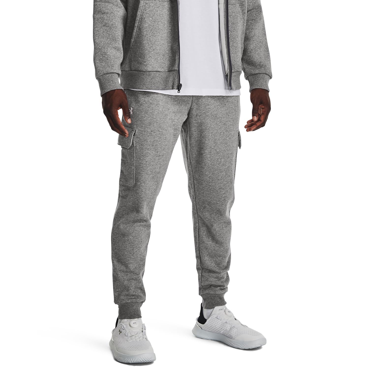 Under Armour Rival Fleece Cargo Jogger - Men's Trousers