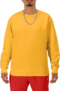 Champion Men's Powerblend Fleece Crew, C Logo Maglia di Tuta Uomo