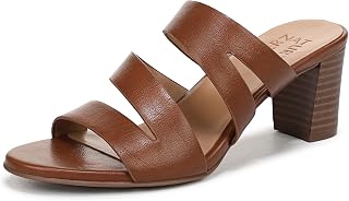 Naturalizer womens Beaming Strappy Slide Heeled Sandal Slide Sandal
