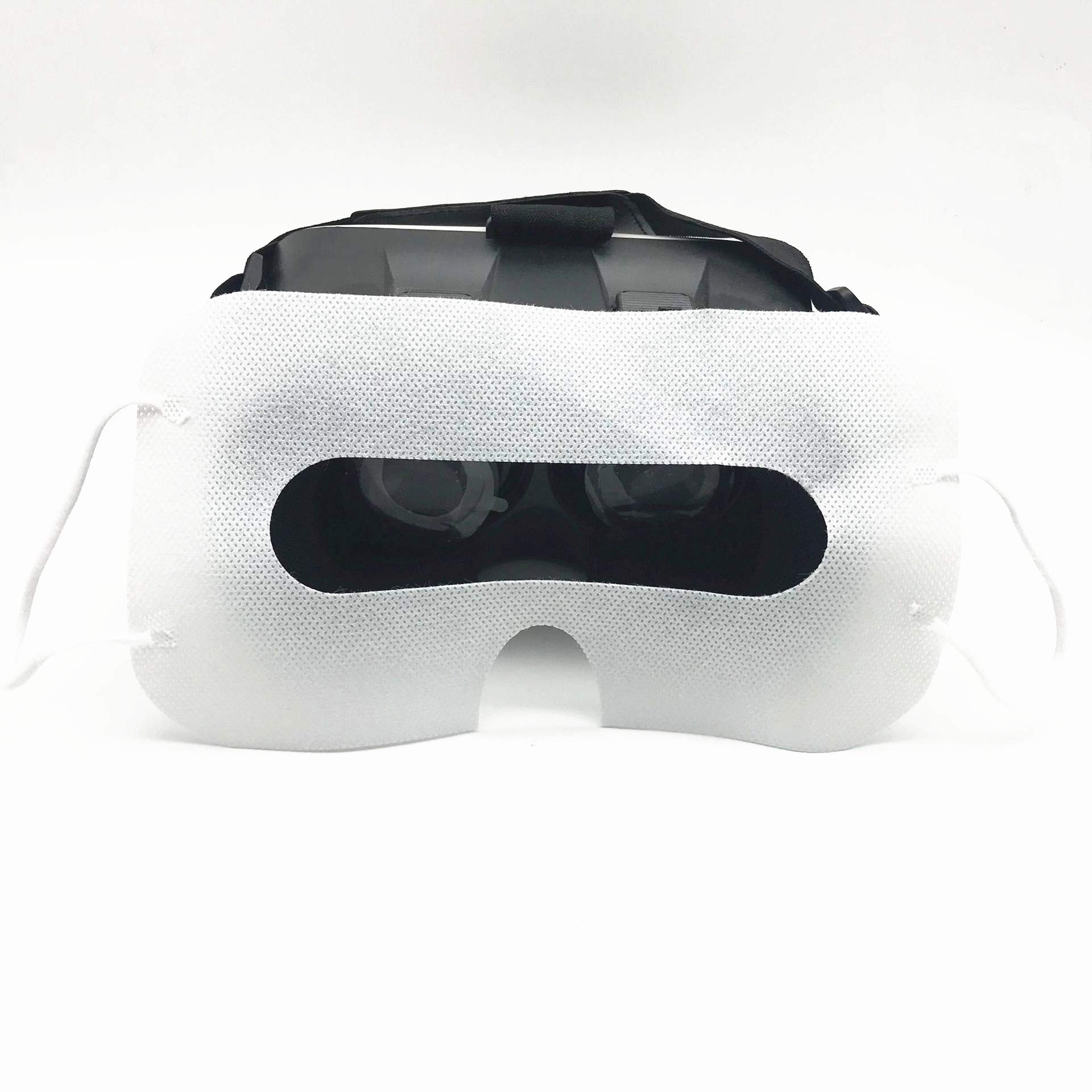 100 Pack Disposable Sanitary Eye Covers - Compatible with HTC Vive Pro/PS VR/Gea