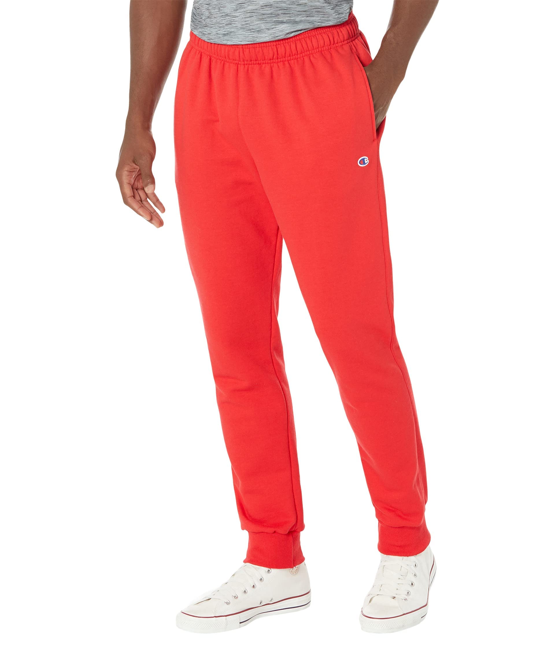 Champion - Fleece Sports Trousers, Cotton Sports Trousers for Men, Patch C, 31-3