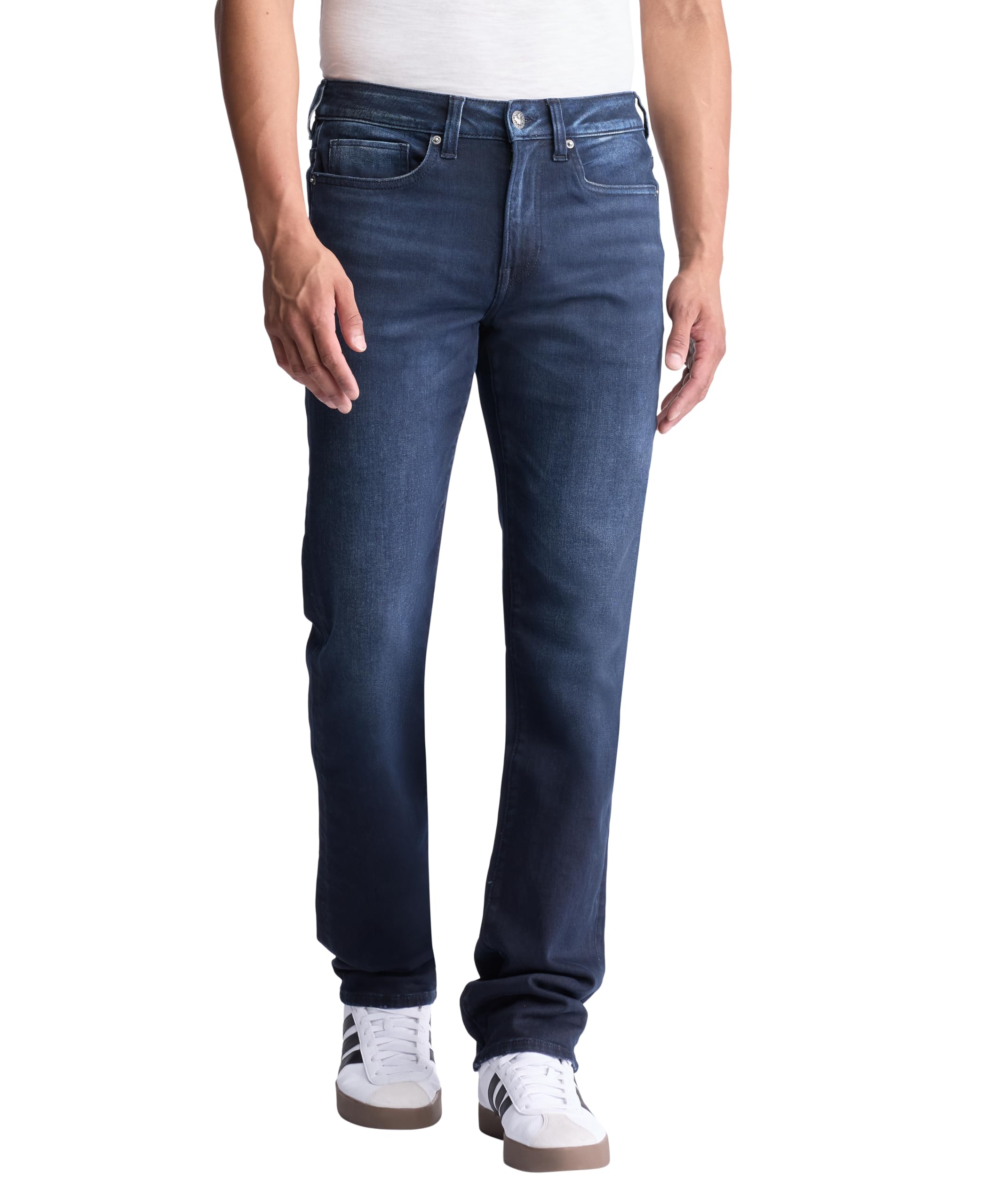 Buffalo David Bitton Men's Straight Six Jeans, Dark Antique