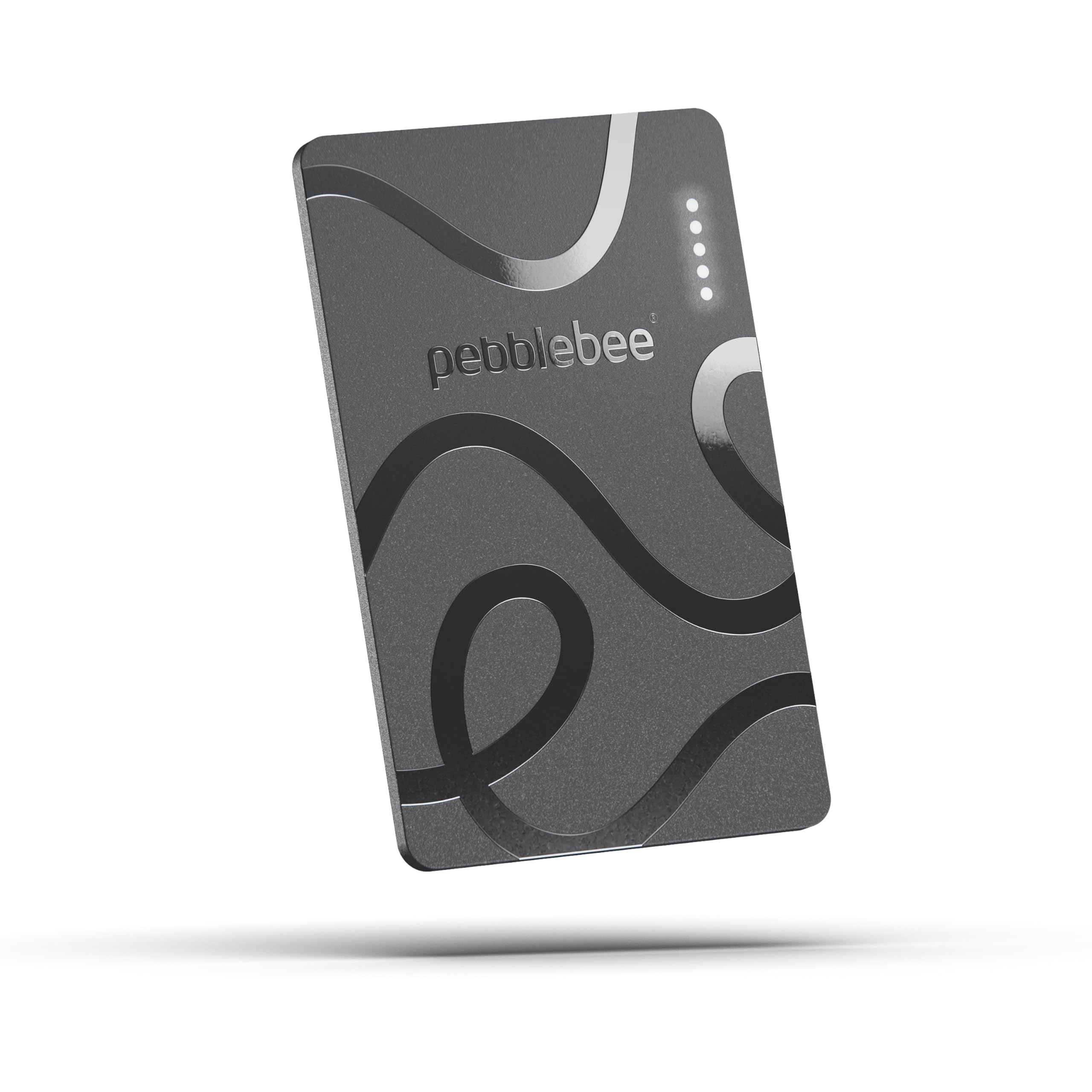 Pebblebee Card 5, Bluetooth Wallet Tracker | Alt to Air Tag, 18-Mo Battery | Thi