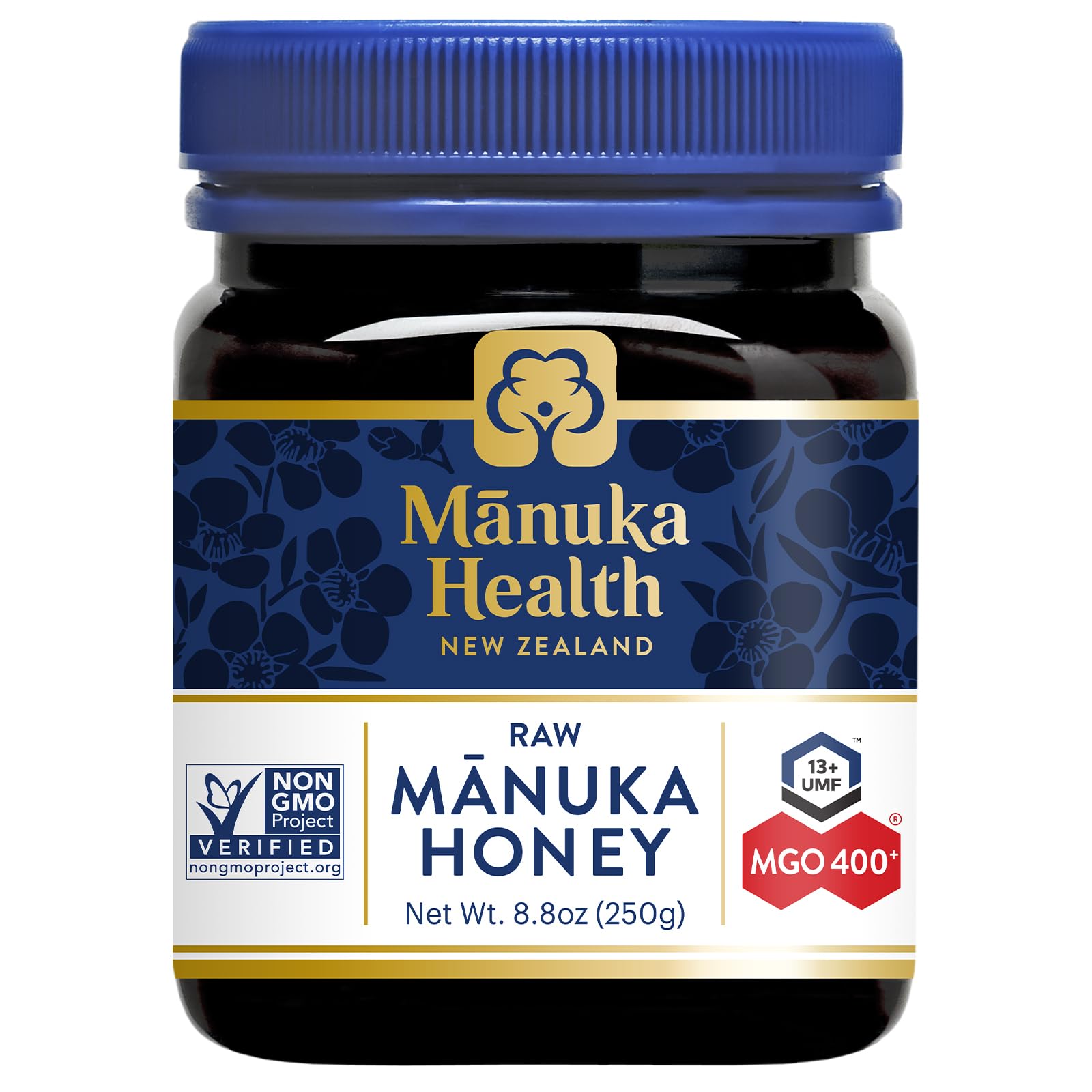 Manuka Health UMF 13+/MGO 400+ Manuka Honey (250g/8.8oz), Superfood, Authentic R