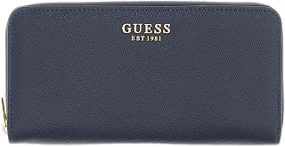 Guess Amorette Women's Large Zip Wallet, Midnight