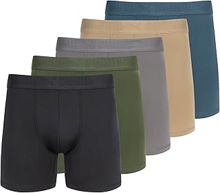 Puma 5 Pack Performance Boxer Briefs Men's Boxer Shorts