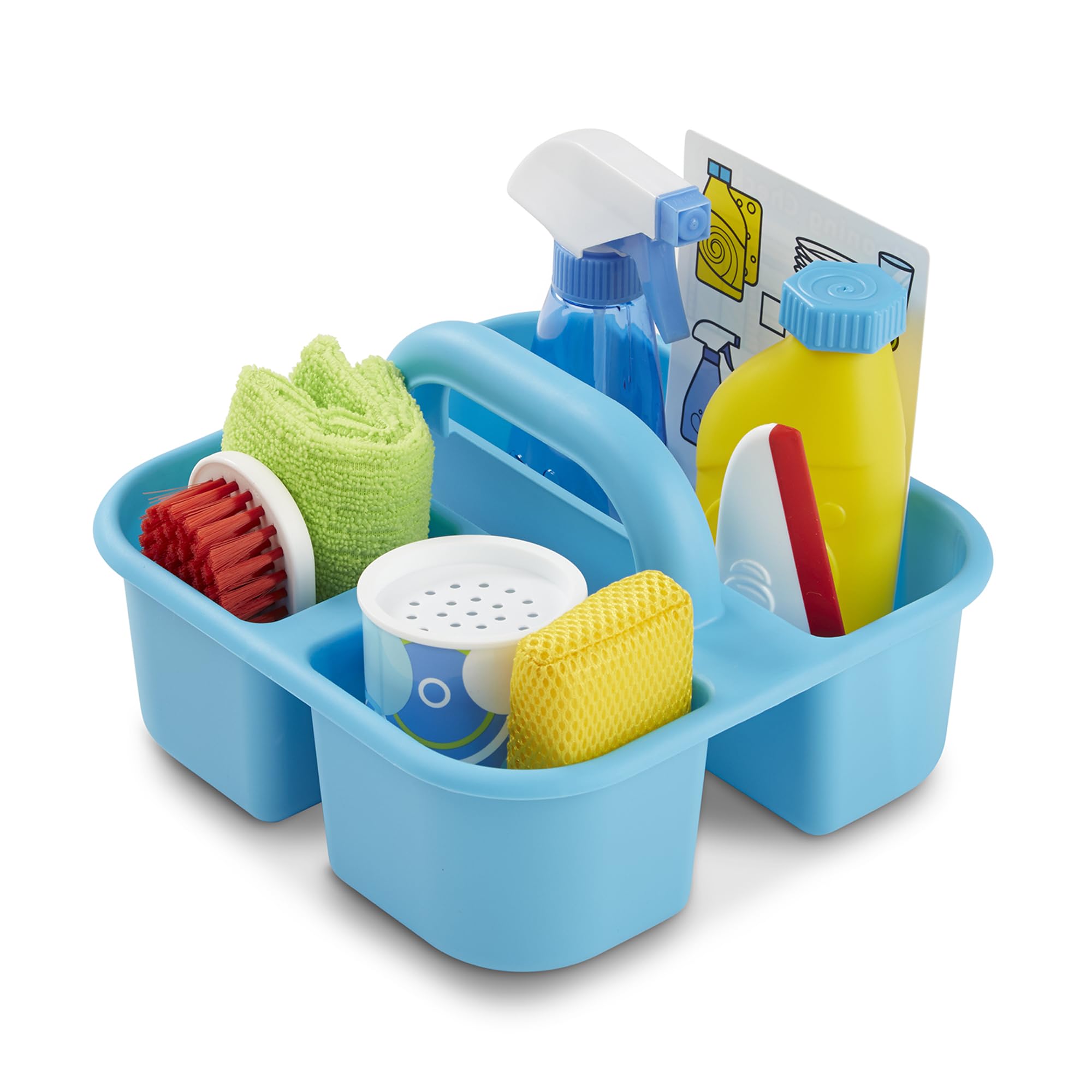 Melissa & Doug Spray Squirt & Squeegee 9-Piece Cleaning Play Set | 9 Pieces, Hou