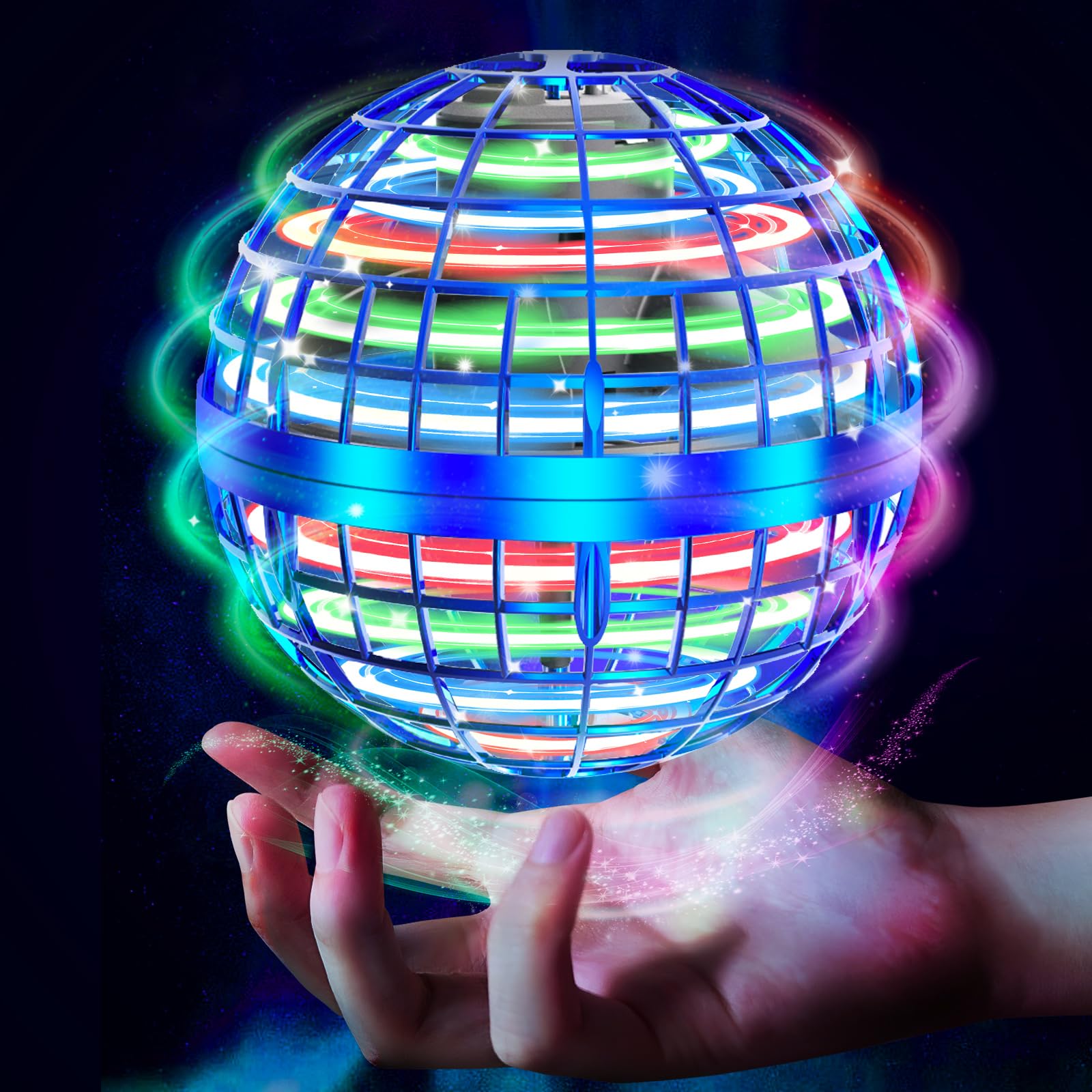 Flying Orb Ball Toys Soaring Hover Fidget Hand Controlled Mini Drone Cosmic Glob