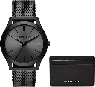 Michael Kors Oversized Slim Runway Men's Watch, Stainless Steel Watch for Men