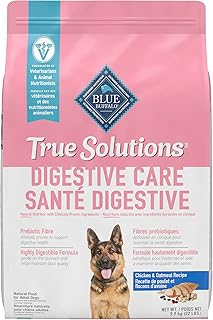Blue Buffalo True Solutions Natural Digestive Care Adult Dry Dog Food, Chicken 22-lb