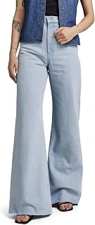 G-Star Women's Deck Ultra High Wide Leg Jeans