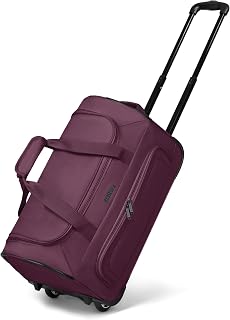 REDOLZ Duffle Stammartikel, burgundy, S, Rolling Travel Bag