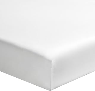 Essix - Royal Line Cotton Percale Fitted Sheet 160 x 200 cm White