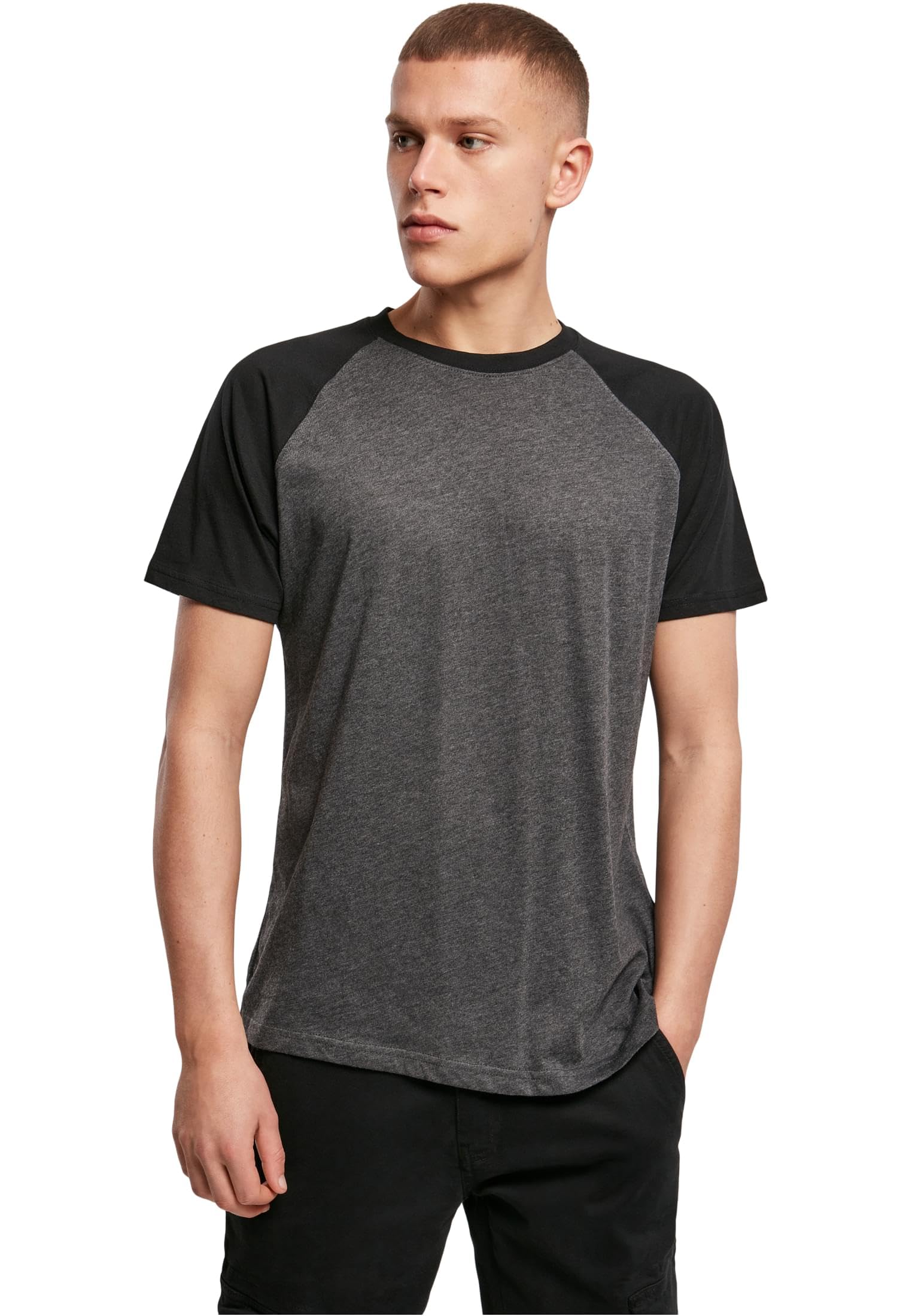 Build Your Brand Raglan Contrast tee Men's T-Shirt