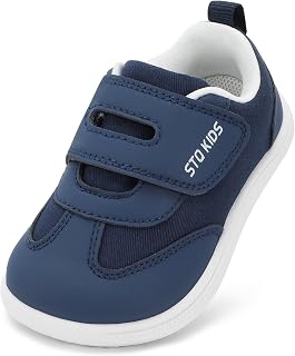 STQ KIDS Toddler Wide Toe Box Shoes Boys Girls Barefoot Sneakers