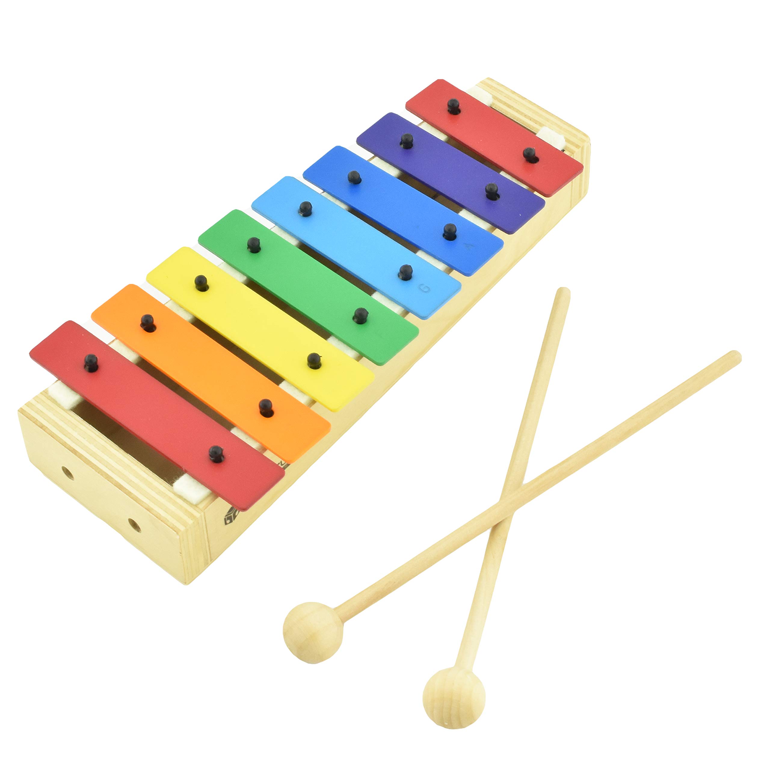 MUSICUBE Xylophone for Kids Wood Xylophone with Mallets Orff Music Instrument fo