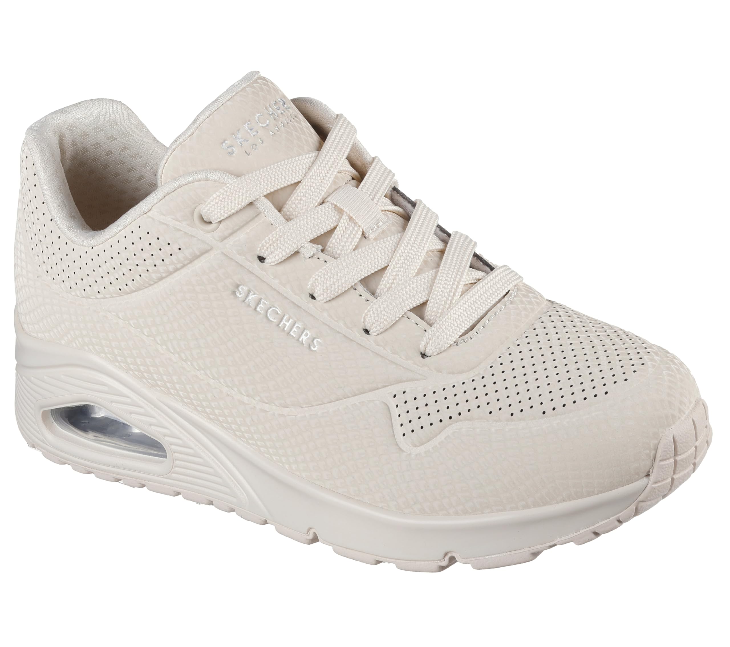 SKECHERS Women's Uno - Shiny Scale Sneaker Boot