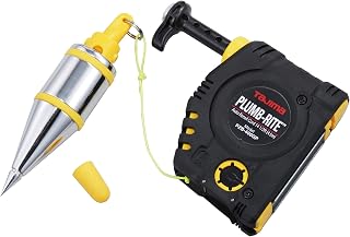 Tajima Plumb Bob Setter, 14 oz/400 g, Magnetic | Quick Stabilizing Plumb Bob, Tajima Magnetic Setter, 14.5 ft Cord, Precision Alignment, Electrician Ready, PZB 400GP