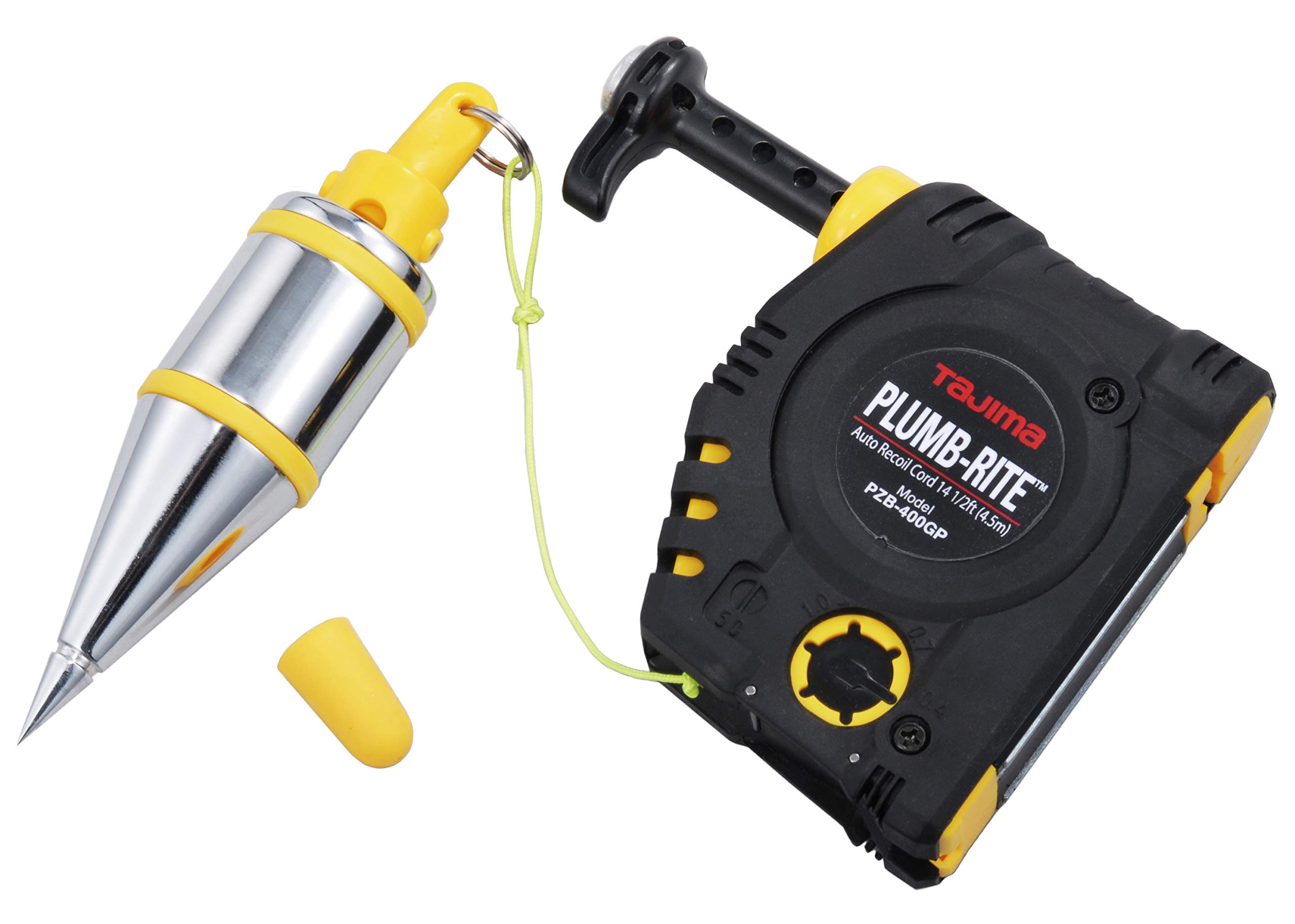 Tajima Plumb Bob Setter, 14 oz/400 g, Magnetic | Quick Stabilizing Plumb Bob, Ta