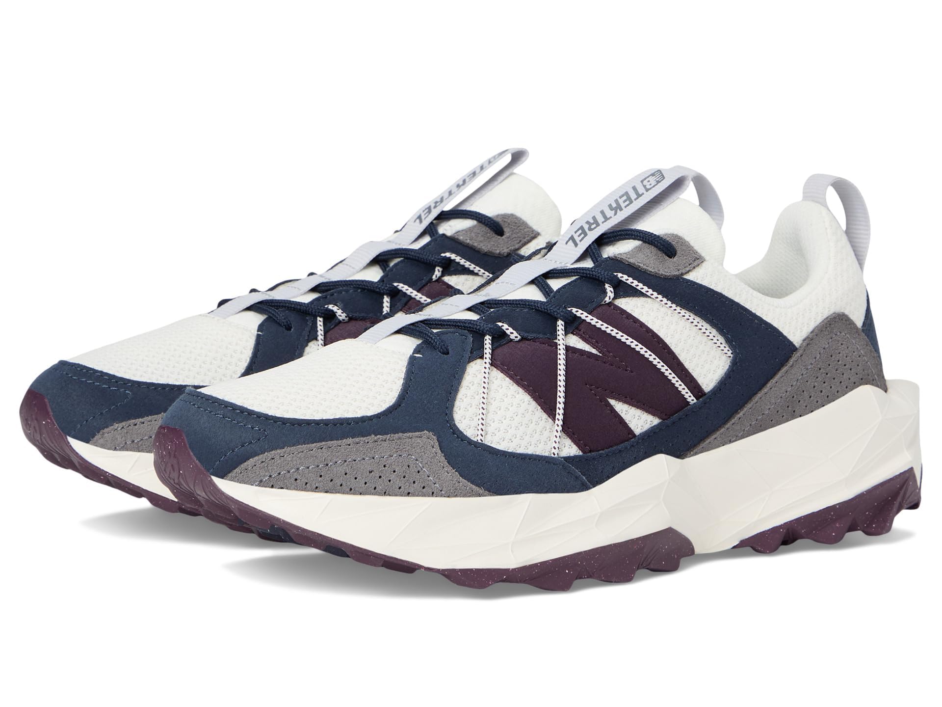New Balance Men's Dynasoft Tektrel V1 Suede Trail Running Shoe, Midnight/Sea Sal