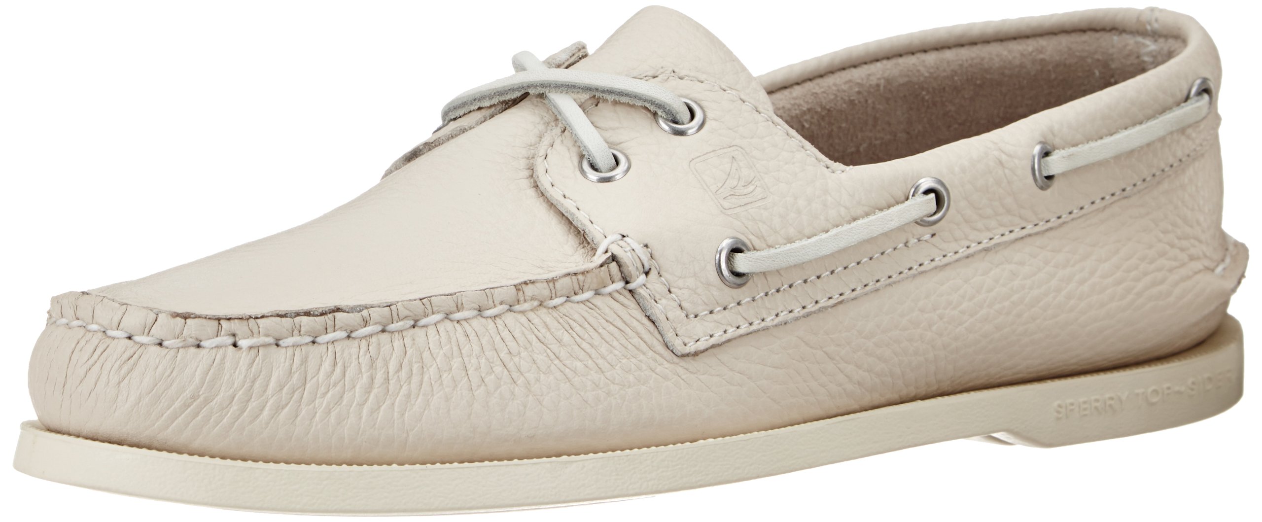 Sperry Men's Authentic Original 2-Eye Boat Shoe, White, 10 M US