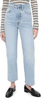 Levi's Womens Premium Ribcage Straight Ankle Jeans