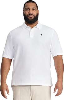 Izod Men's Big and Tall Advantage Performance Short Sleeve Polo Shirt