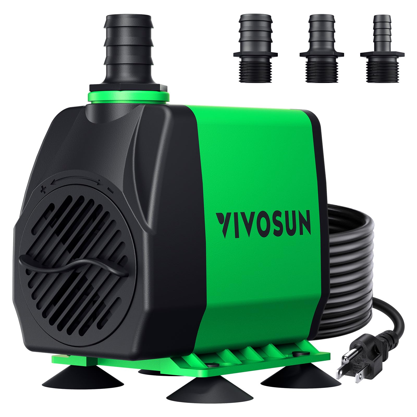 VIVOSUN 800GPH Submersible Fountain Water Pump for Pond, Aquarium, Statuary | 30