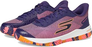 Skechers Viper Court Rally Performance Pickleball Athletic Shoes – Low Top Mesh Leather Training Trainers for Indoor Use, Men