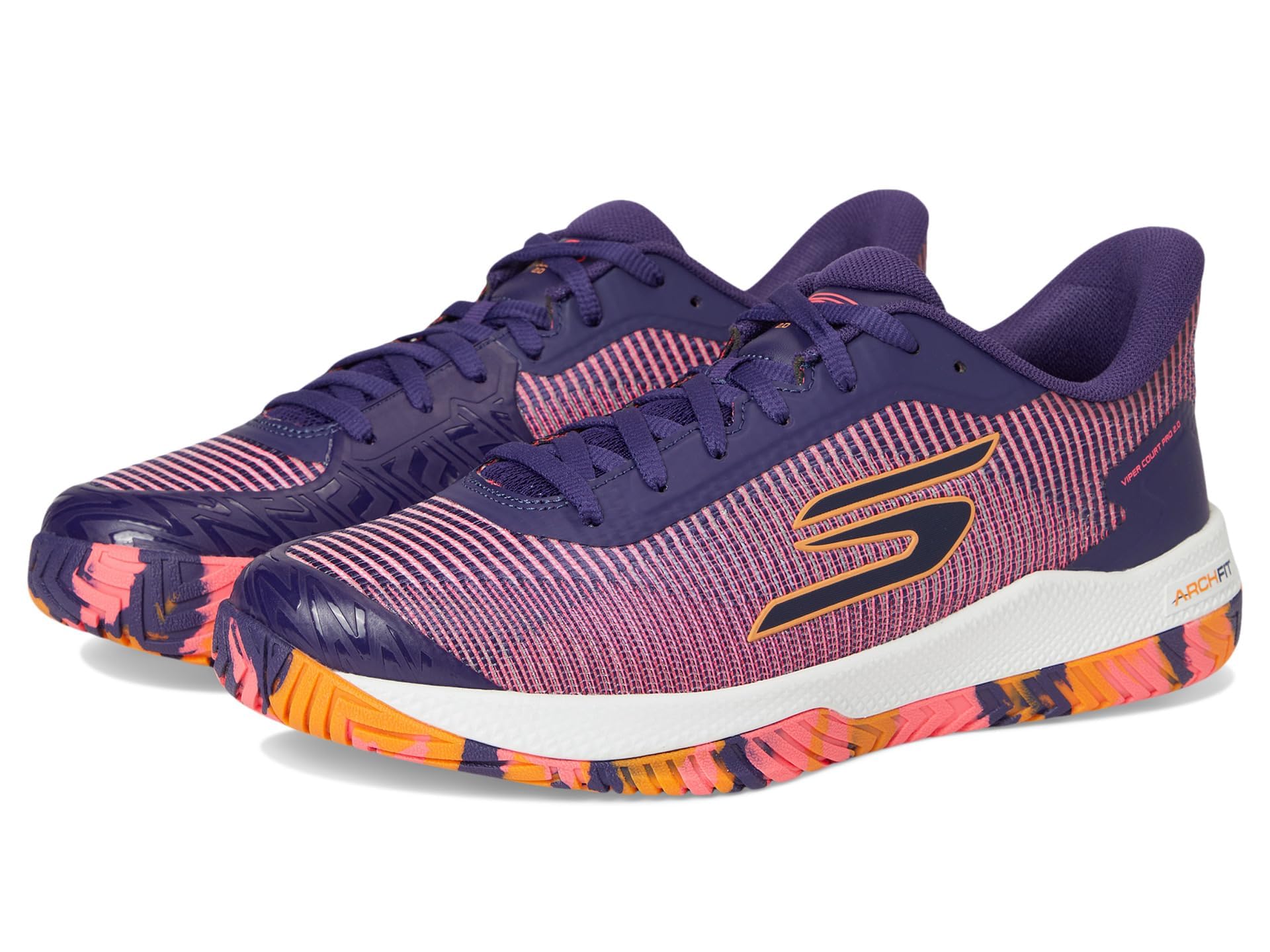 Skechers Viper Court Rally Performance Pickleball Athletic Shoes – Low Top Mesh 