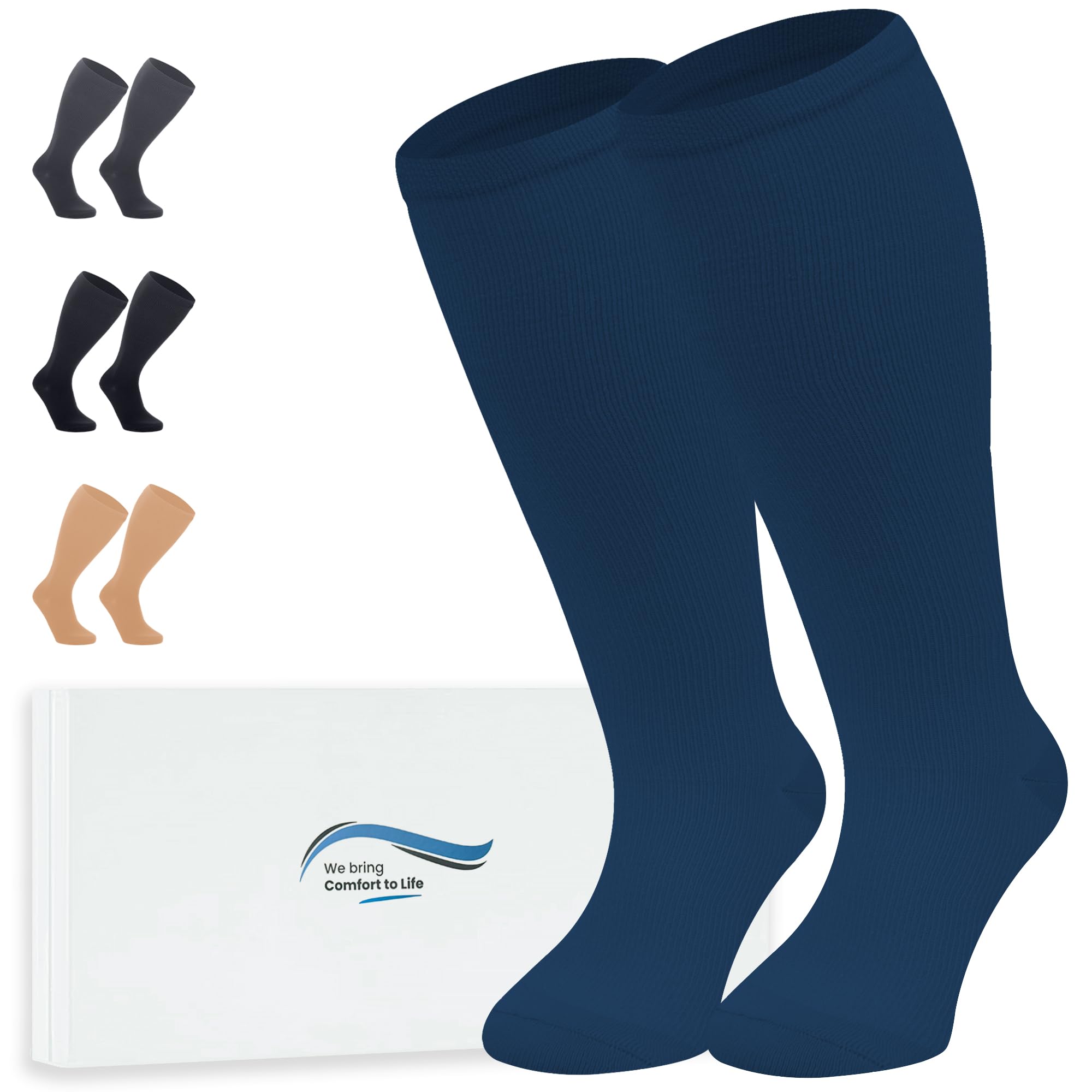360 RELIEF Compression Socks for Women and Men, Graduated Sports Socks