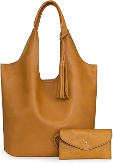 Montana West Large Shoulder Bag, Brown
