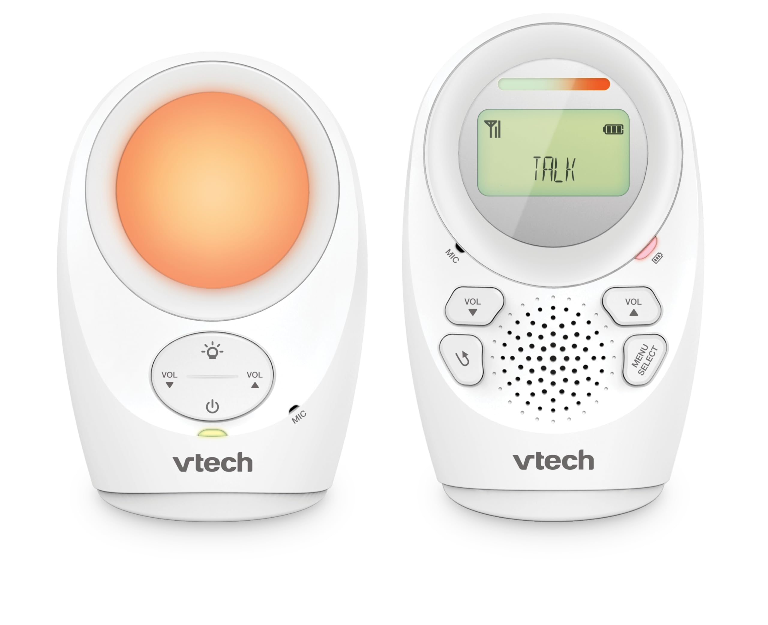 VTech DM1211 Audio Baby Monitor, Long range,Baby monitor with 2-way talk, Noise 