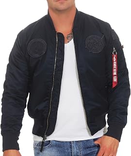 ALPHA INDUSTRIES Alpha Industries Ma-1 Vf Nasa Bomber Jacket for Men Jackets (Pack of 1)