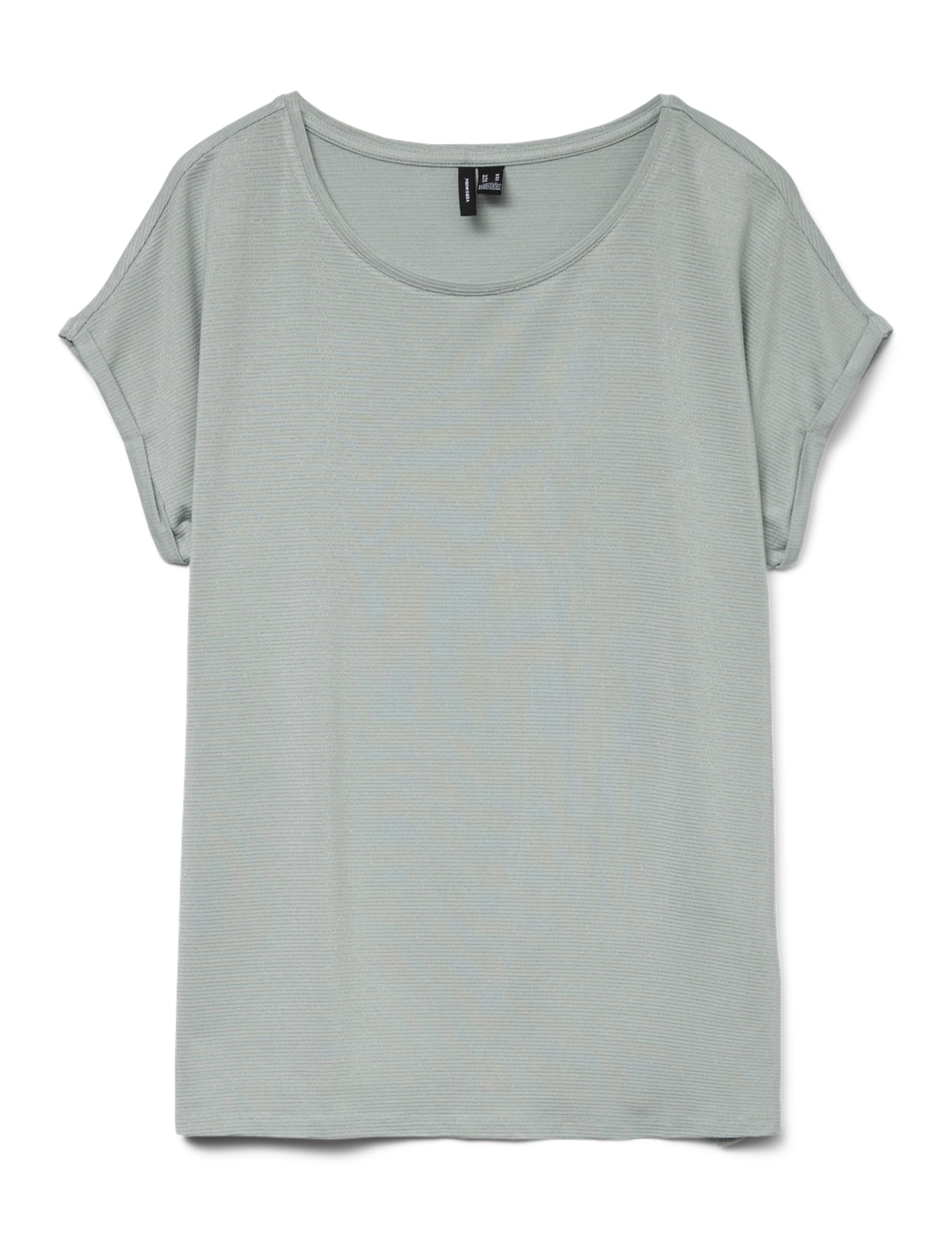 VERO MODA Vmlava Glitter SS Top Stripe Ga Jrs Noos para Mujer