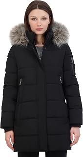 Nautica Women's Soft Mist Heavyweight Puffer Coat